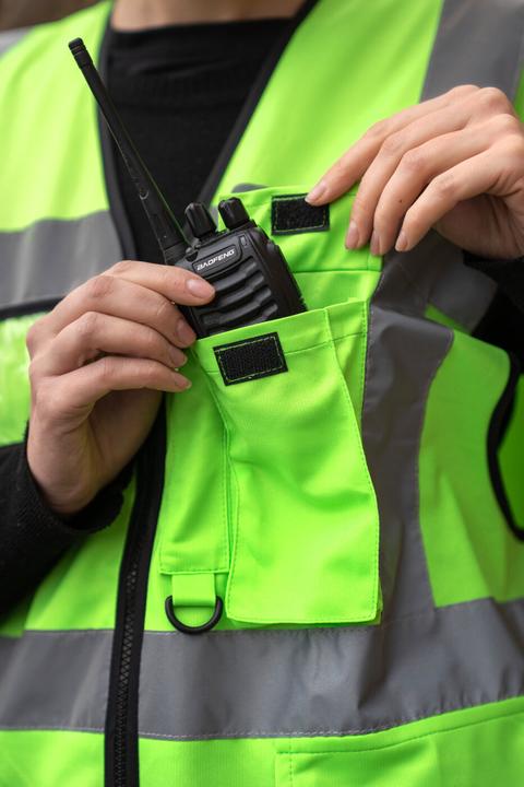 Produktbild Korntex Warnweste Multifunktional Hamburg Hellgrün mit 360° Sicherheit XXL EN ISO 17353 ® KXCMF (XXL)