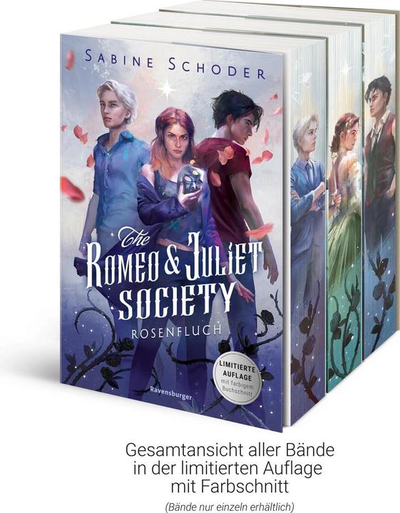Actual product image Ravensburger The Romeo & Juliet Society, Band 2: Schlangenkuss (Knisternde Romantasy | Limitierte Auflage mit (German, Sabine Schoder, Isabelle Hirtz, 2024)