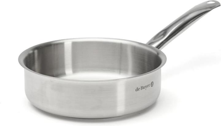 Produktbild de Buyer PRIM'APPETY Sauteuse gerade Ø28cm, Induktion (28 cm, Kochtopf, Edelstahl)