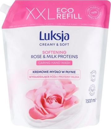 Immagine prodotto Luksja Sapone liquido cremoso, rosa, stock 1500ml (Sapone liquido, 1500 ml)