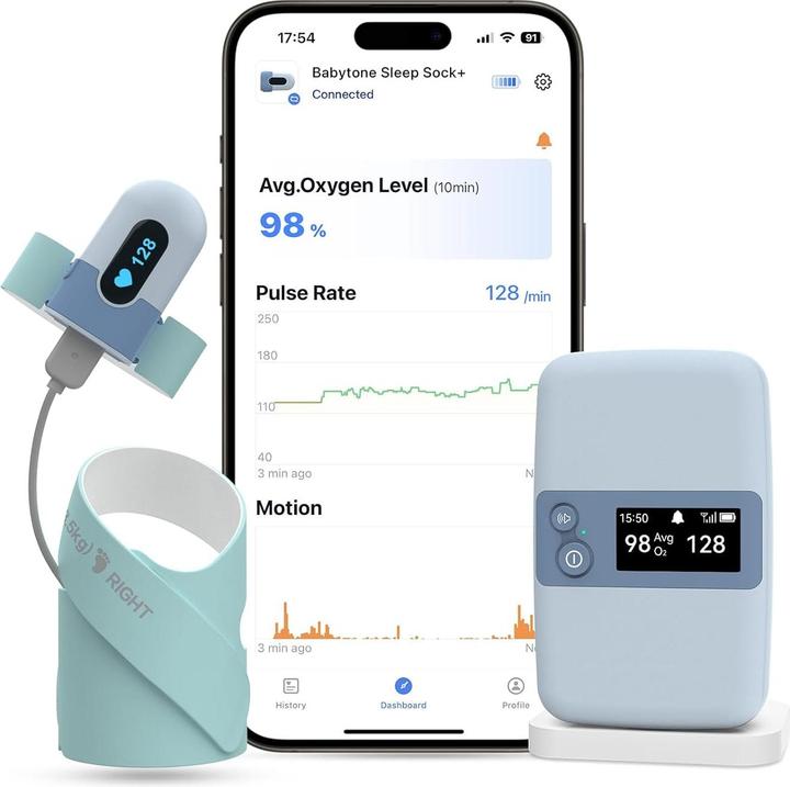 ViatomTech BabyO2 - S2 Baby Oxygen Monitor