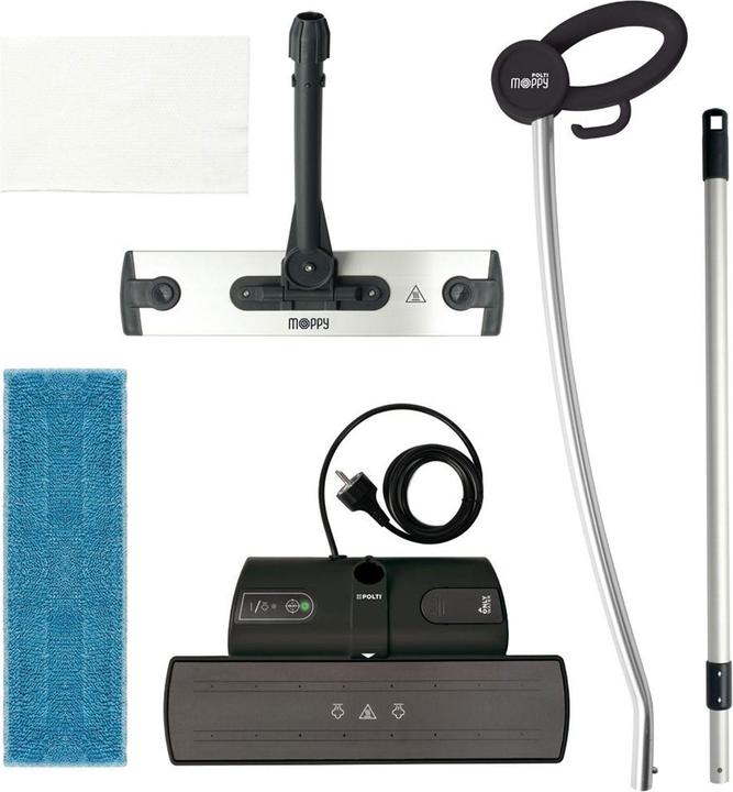 Produktbild Polti Dampfbesen Moppy Black Premium (1500 W)