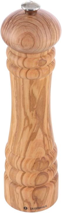 Produktbild Zassenhaus Pfeffermühle BERLIN Olivenholz, 24 cm (Salz)