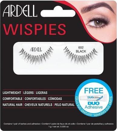Actual product image Ardell Wispies Clusters Lashes 602 Black (Artificial eyelashes)
