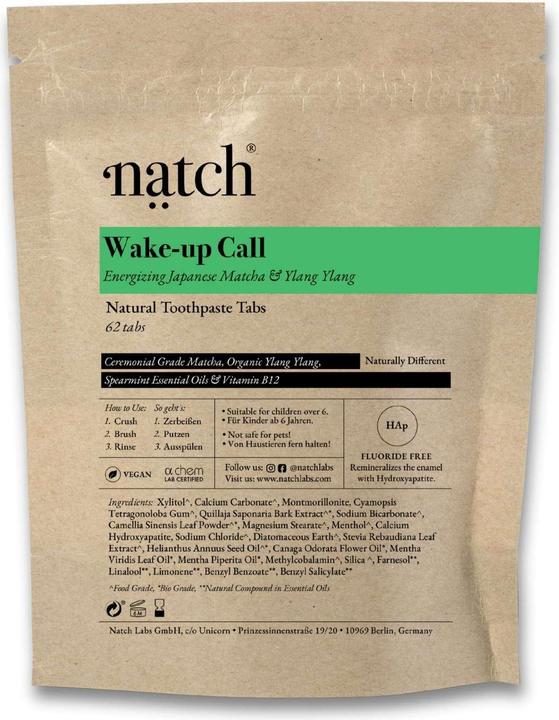 Valori nutrizionali e ingredienti Natch Wake-up Call