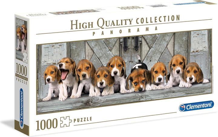 Actual product image Clementoni Panorama beagles (1000 pieces)