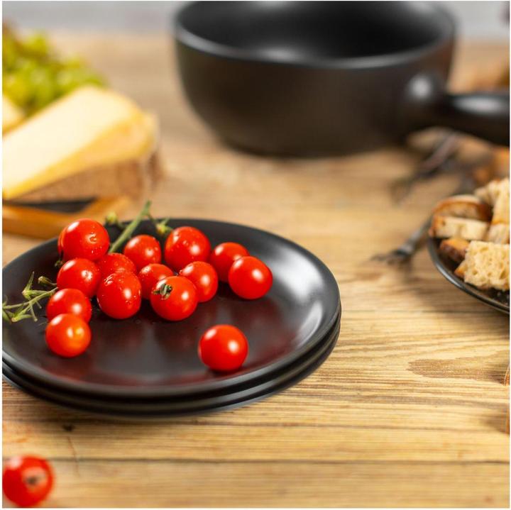 Image du produit Kuhn Rikon Assiette noir matt Ø 19 cm