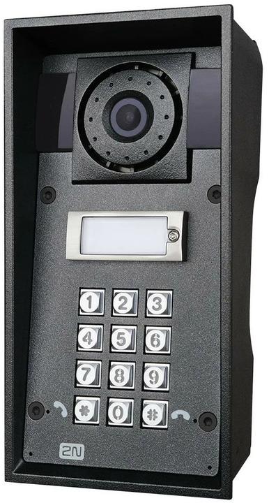 Actual product image 2N IP Door Station IP Force 1 Call+HD Cam+Key Pad (Ethernet)