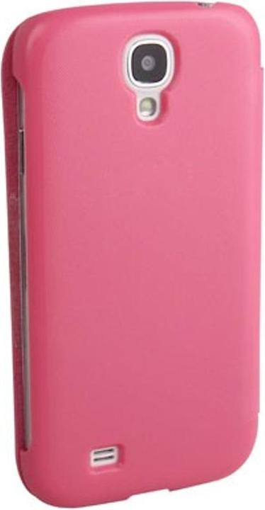 Produktbild König Design Handyhülle für Samsung Galaxy S4 Schutztasche Wallet Cover 360 Case Bumper Pink (Samsung Galaxy S4 I9500)