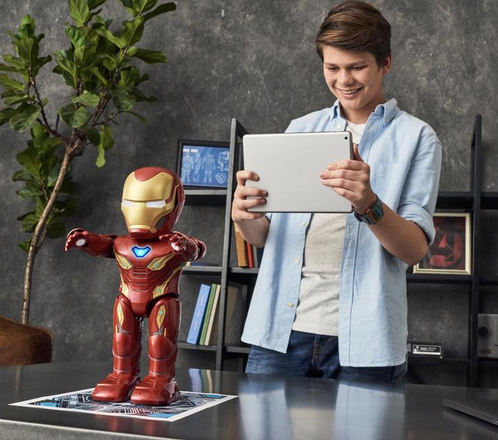Actual product image Ubtech Iron Man MK50 Robot
