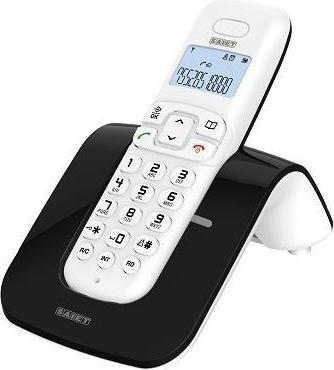 Image du produit Saiet 13500785 DECT GAP LCD Téléphone sans fil - Noir