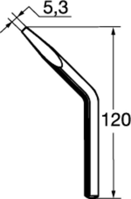 Actual product image Kurtz Ersa TIP / SINGLE 152JD (Soldering tip)