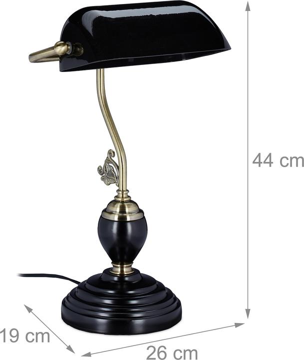 Immagine prodotto Relaxdays Lampada da banchiere (E27)