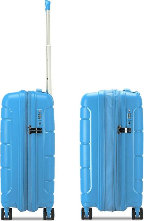 Actual product image Modo by Roncato Starlight 3.0 4 Rollen Kofferset 3-teilig mit Dehnfalte (219 l, XL (from 140l))