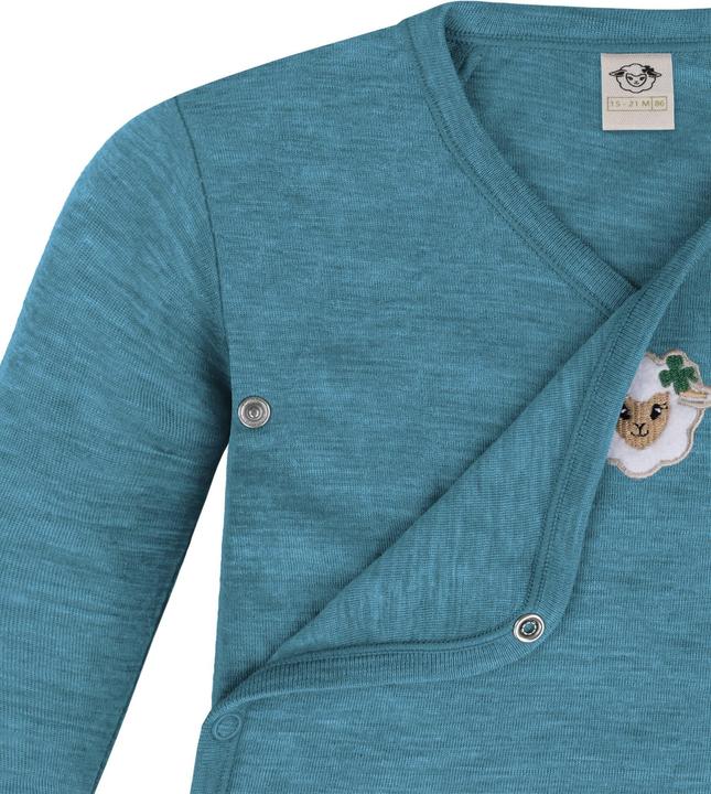 Immagine prodotto Normani Confezione da 3 body multipack per neonato in merino a maniche lunghe con bottoni - 9345 (50)