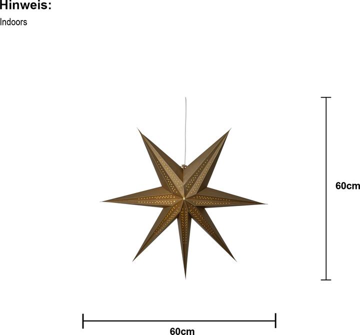 Produktbild Star Trading Papierstern Point