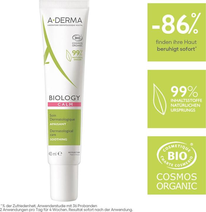 Immagine prodotto A-Derma BIOLOGIA Crema lenitiva Crema (40 ml, Crema 24h)
