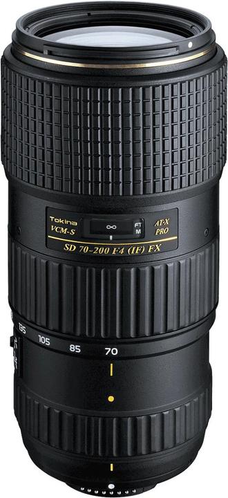 Produktbild Tokina AT-X 70-200mm f/4 PRO FX VCM-S, Nikon (Nikon DX, Nikon F, Vollformat)