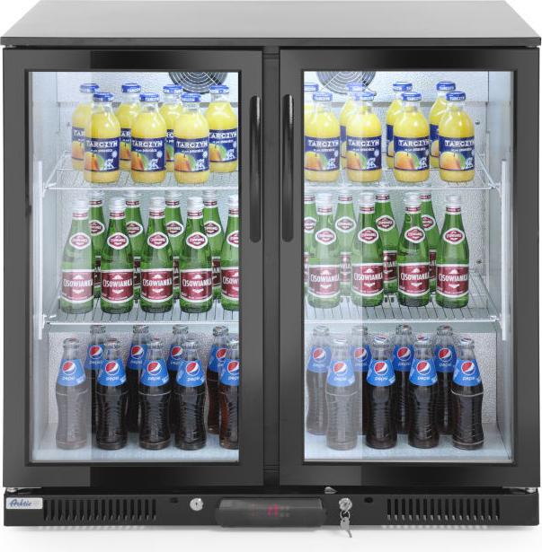 Hendi Bar Kühlschrank doppeltürig 200 l 230V 160W (180 l)