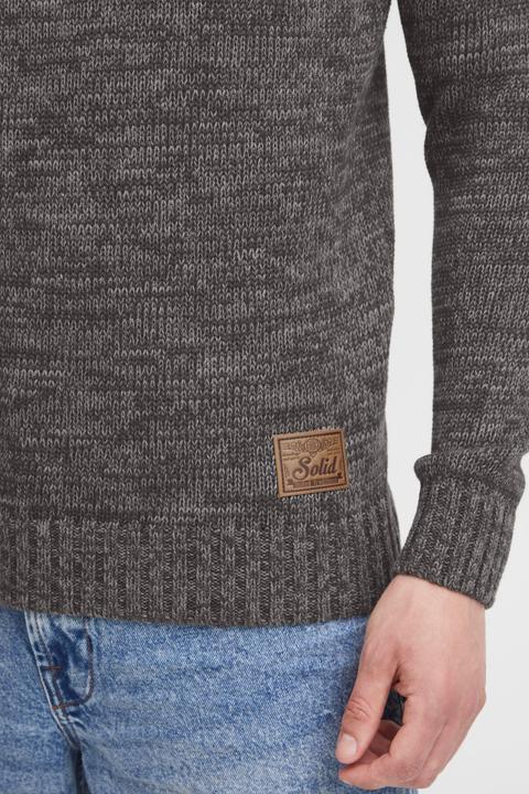 Image du produit Solid Philaremo Pull-Over À Col Roulé Pull Tricot Pour Homme Avec Col Roulé 100% Coton (XXL)