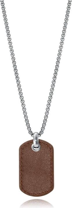 Image du produit Viceroy Élégant collier avec étiquette de chien en cuir Magnum 15108C01011