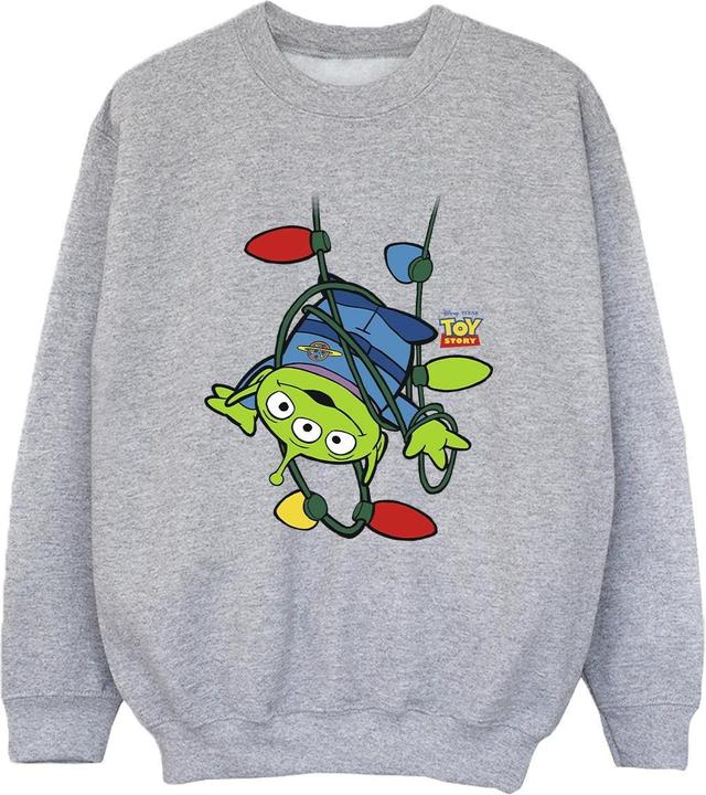 Disney Toy Story Christmas Lights Aliens Sweatshirt Jungen