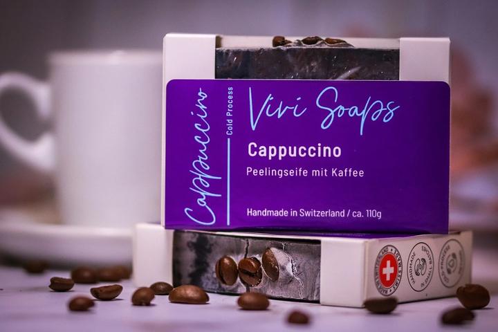 Vivi Soaps Cappuccino - Kaffeepeeling Seife