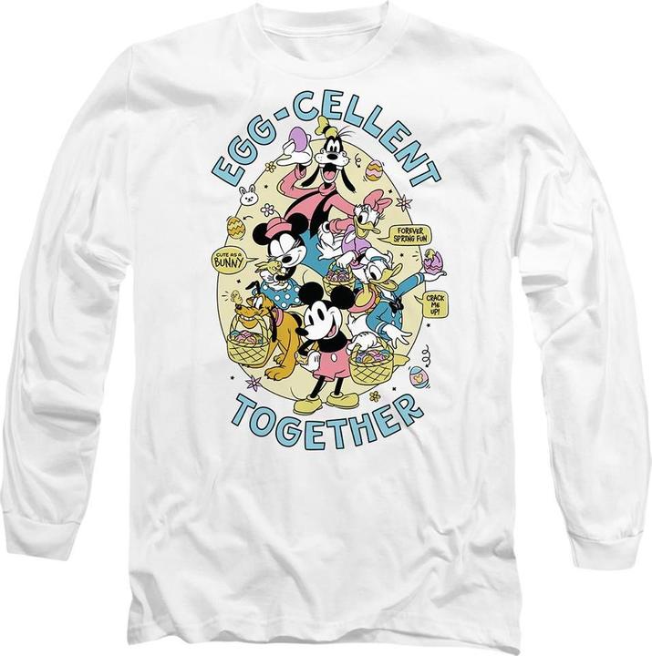 Produktbild Mickey Mouse Eggcellent Together TShirt Ostern (L)