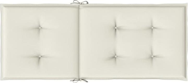 Immagine prodotto VidaXL Cuscini dello schienale alto 4 pezzi in tessuto (120 x 50 x 4 cm)