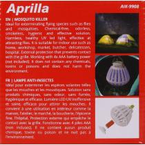 Actual product image Aprilla insect killer ultraviolet led light
