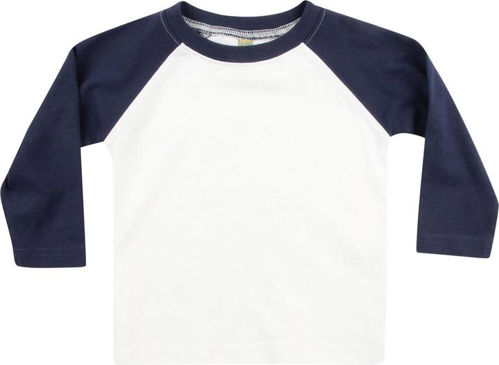Larkwood Baby Tshirt Baseball Langarm