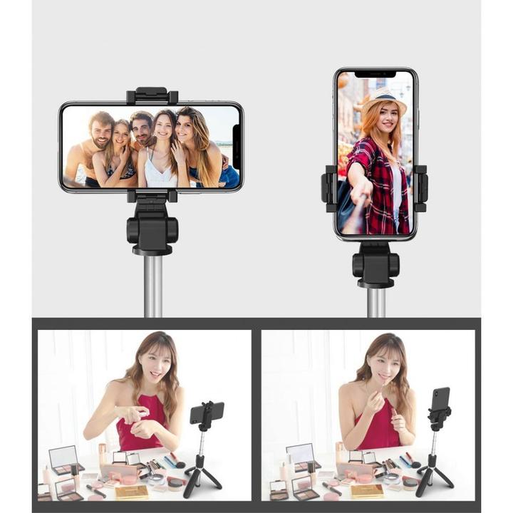 Produktbild Tech-Protect L02S Selfie-Stick mit Stativ bis 72 cm