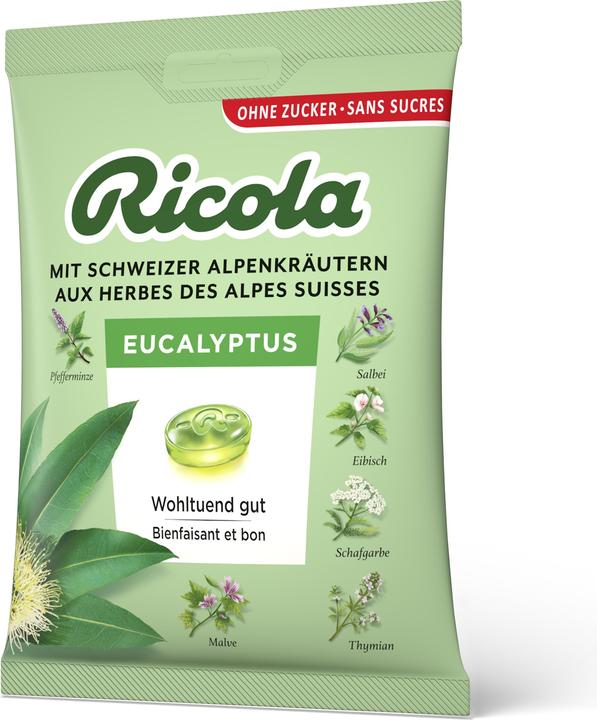 Actual product image Ricola Eucalyptus (1 Piece)
