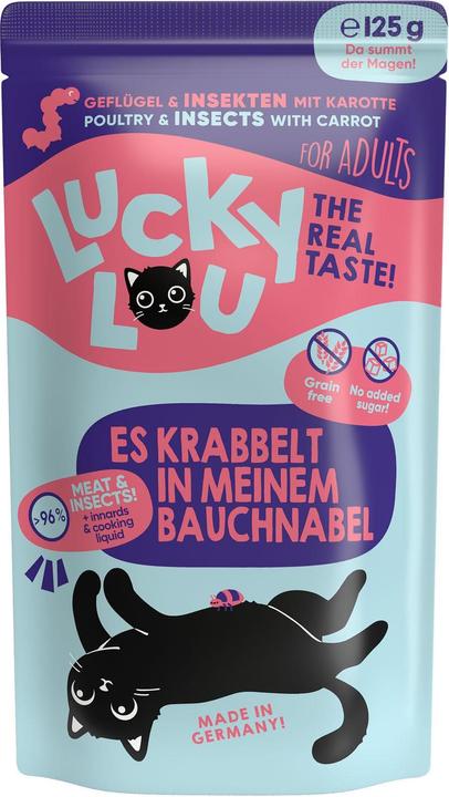 Actual product image Lucky Lou Cat wet food (Adult, 1 pcs., 125 g)