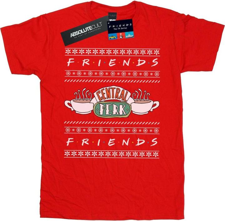 Friends Fair Isle Central Perk TShirt (L)