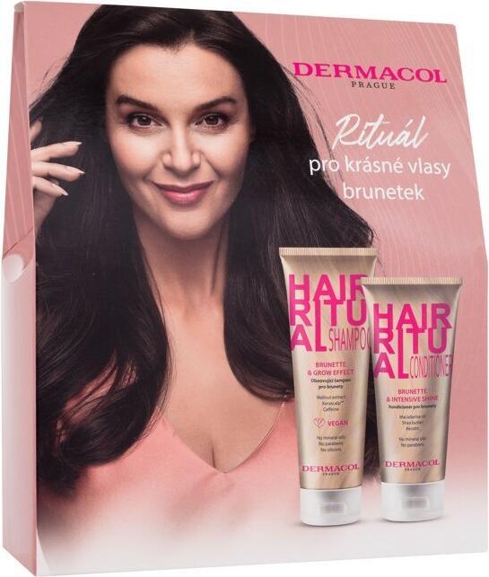 Image du produit Dermacol Coffret cadeau Hair Ritual Brunette hair care (Set soin capillaire)