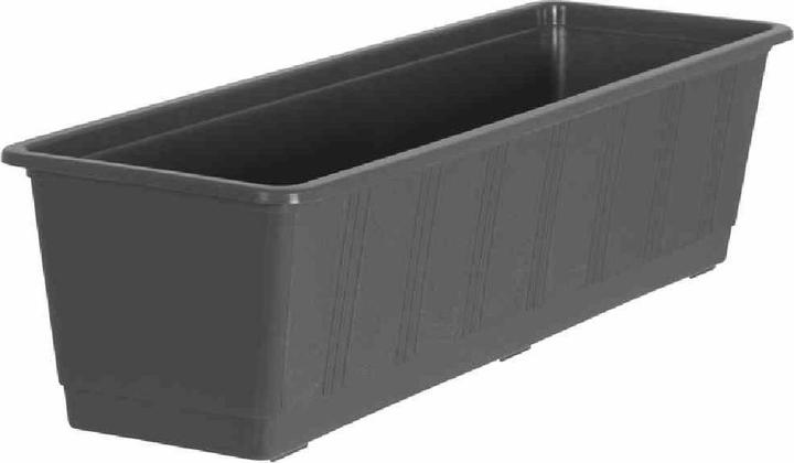 Actual product image Geli Blumenkasten Standard Kunststoff 60x17x14 cm anthrazit (17.50 cm)