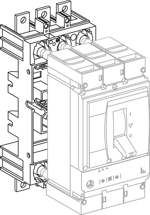 Image du produit Schneider Electric Contacts enfichables, pour NS 400-630, LV432518