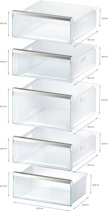 Actual product image Bosch Hausgeräte GSN51DWDPH (Stand-alone, 290 l)