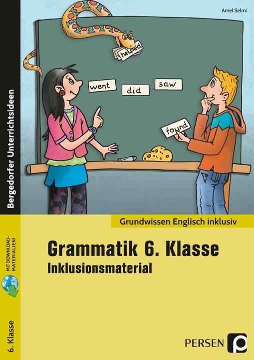 Produktbild Grammatik 6. Klasse - Inklusionsmaterial Englisch (Deutsch, Amel Selmi, 2022)