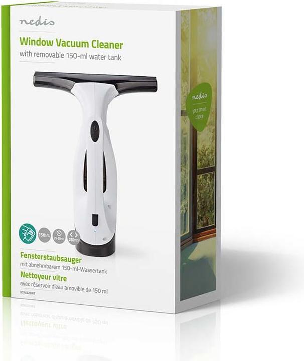 Immagine prodotto Nedis Aspirapolvere per finestre VCWI220WT Bianco