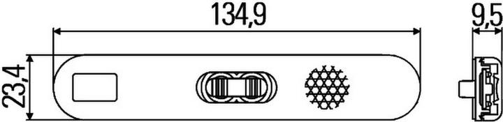 Actual product image Hella Side marker light left LED for HOBBYCAR HYMER KNAUS
