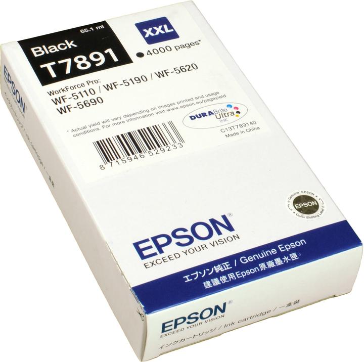 Productafbeelding Epson T7891 DuraBrite Ultra (BK)