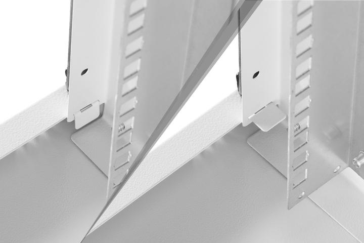 Actual product image Digitus 10" 6U wall-mounted enclosure, SOHO PRO 324 x 316 x 298 mm, grey (6 RU, 10 inch rack)