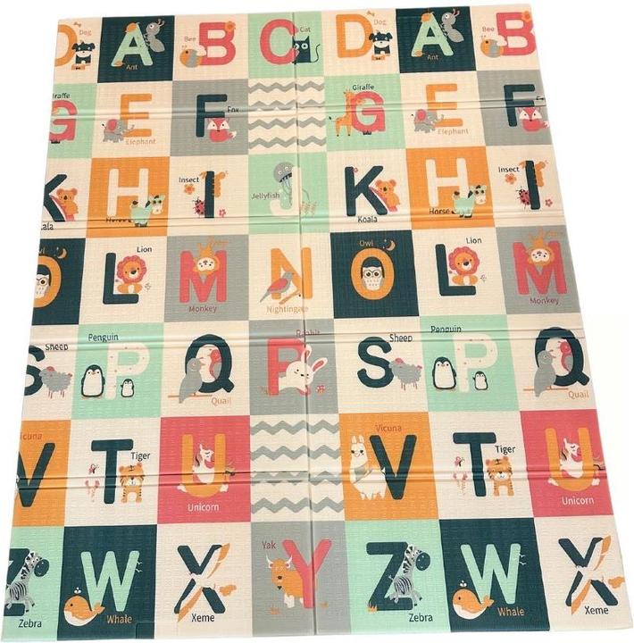 Produktbild Milkii klappbare Spielmatte ABC, 150 x 180 cm (150 x 180 cm)