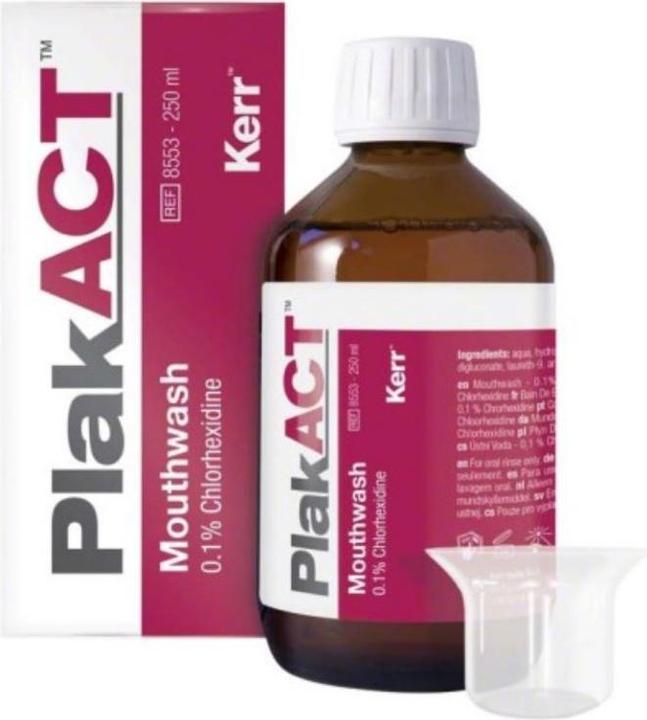 PlakACT bain de bouche chlorhexidine sol (250 ml, Bains de bouche)