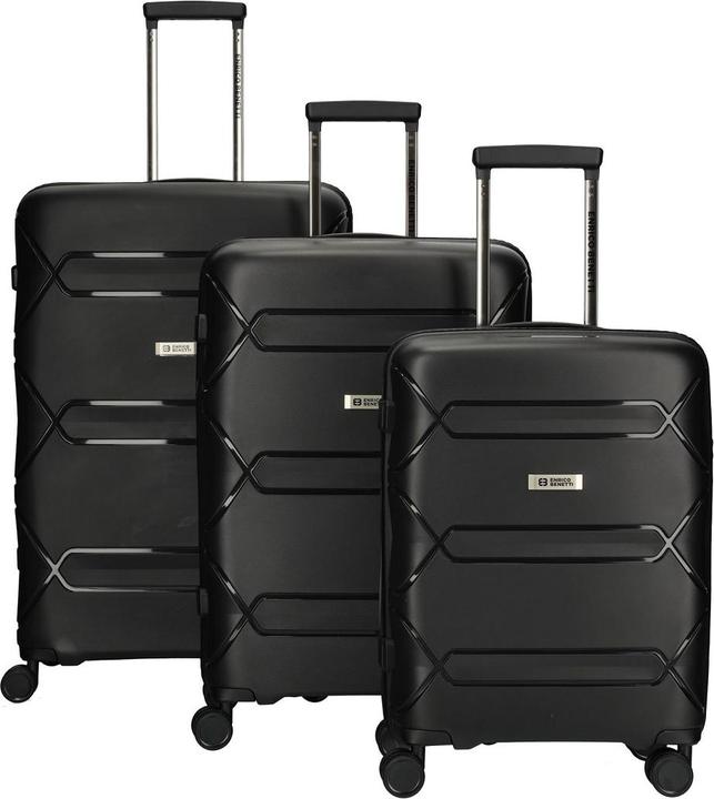 Enrico Benetti Kingston 3er Kofferset (93 l, L (90 - 115l))