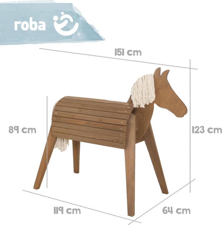 Produktbild Roba Spielpferd Outdoor