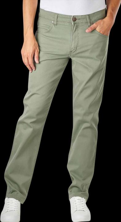 Actual product image Wrangler Greensboro (New Arizona) Straight Fit Dusty Olive (W31/L32)