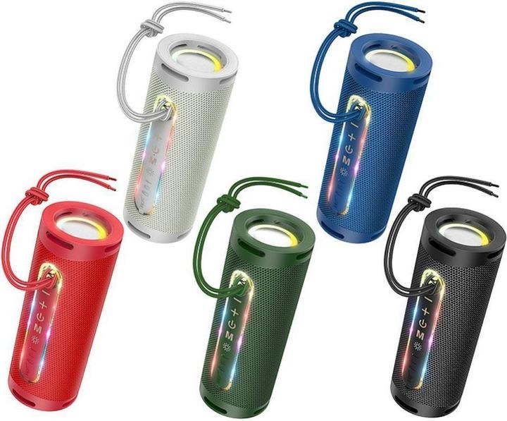 Produktbild Hoco - Wireless Speaker Dazzling pulse (HC9) - with Ambient Light, Bluetooth 5.1, 10W - Blue (5 h)